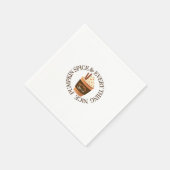 Pumpkin Spice and Everything Leuke slogan Quote Servet (Hoek)