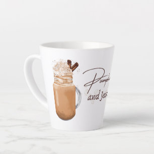 Pumpkin Spice and Jesus Christ Autumn Latte Mok