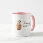 Pumpkin Spice and Jesus Christ (Pink version) Mok (Voorkant rechts)