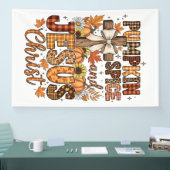 Pumpkin Spice and Jesus Christ Spandoek (Beurs)