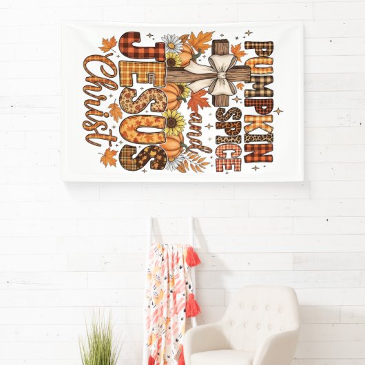 Pumpkin Spice and Jesus Christ Spandoek (Insitu)