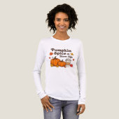 Pumpkin spice and mom life fall lovers Tri-Blend shirt (Voorkant)