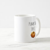 Pumpkin Spice Autumn Coffee Mok (Voorkant rechts)