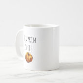Pumpkin Spice Autumn Coffee Mok (Voorkant links)