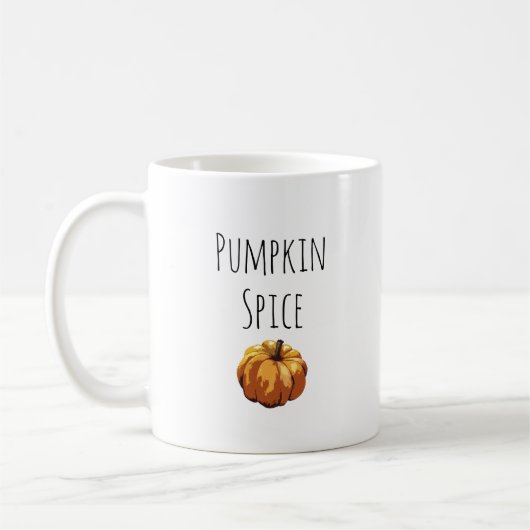 Pumpkin Spice Autumn Coffee Mok (Links)
