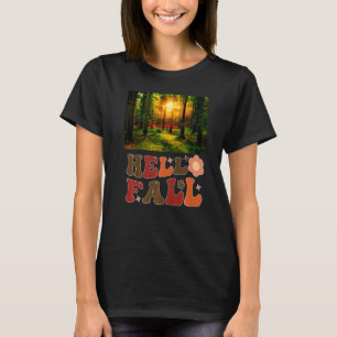 Pumpkin Spice Autumn Herfst Coffee Sweater Weather T-shirt