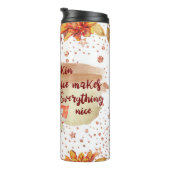 Pumpkin Spice Autumn Herfst Thermosbeker (Geroteerd rechts)