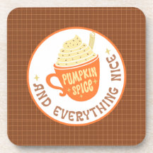 Pumpkin Spice Badge Herfst