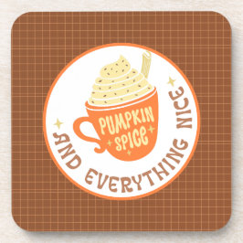 Pumpkin Spice Badge Herfst Bier Onderzetter