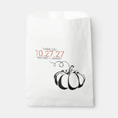 Pumpkin Spice Bedankzakje (Voorkant)