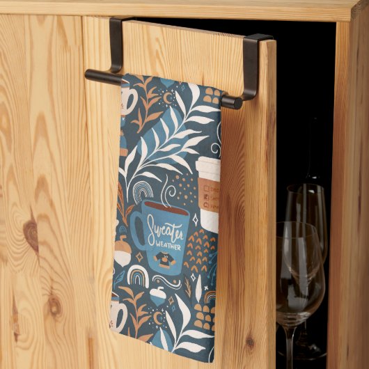 Pumpkin Spice Boho Herfst Theedoek (Derde Gevouwen)