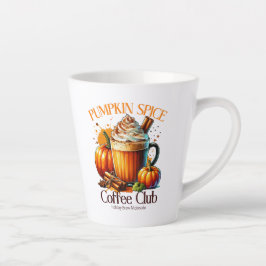 Pumpkin Spice Coffee Club Latte Mok
