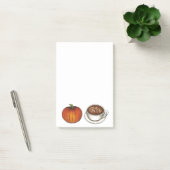 Pumpkin Spice Coffee Latte Post-it Notes (Kantoor)