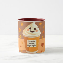 Pumpkin Spice Coffee Mok — Halloween in het najaar