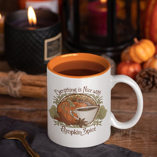 Pumpkin Spice Coffee Mok  stijlontwerp