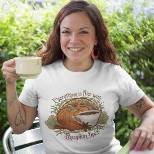 Pumpkin Spice Coffee T-shirt