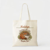 Pumpkin Spice Coffee  Vibe Gepersonaliseerd Tote Bag (Voorkant)