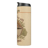 Pumpkin Spice Coffee Vibe Thermosbeker (Geroteerd rechts)