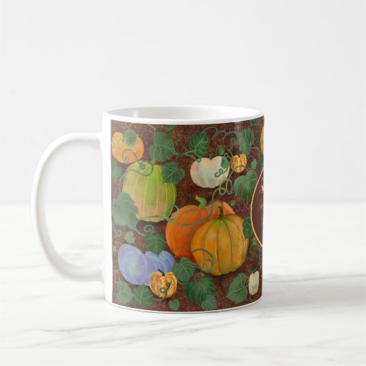 Pumpkin Spice Connoisseur Funny Personalized Koffiemok (Links)