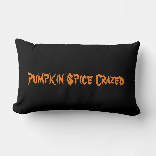 Pumpkin Spice Crazed Kussen (Voorkant)