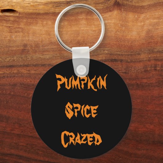 Pumpkin Spice Crazed Sleutelhanger (Voorkant)