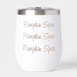 Pumpkin Spice Eenvoudige Stijlvolle Script Typogra