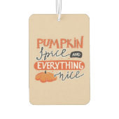 Pumpkin Spice en alles aardig Luchtverfrisser (Achterkant)