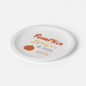 Pumpkin Spice en alles aardig Papieren Bordje (Gekanteld)