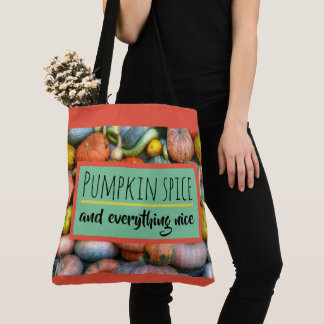 Pumpkin Spice en alles aardig Tote Bag