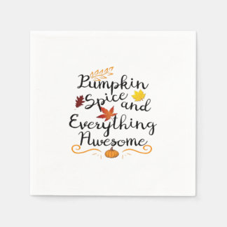 Pumpkin Spice en alles is leuk - Halloween C Servet