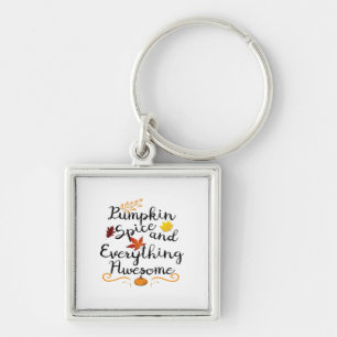 Pumpkin Spice en alles is leuk - Halloween C Sleutelhanger