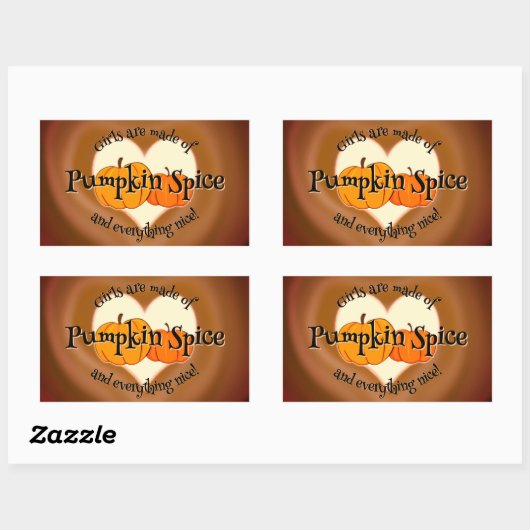 Pumpkin Spice (en alles lekker) Sticker (Vel)
