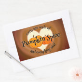 Pumpkin Spice (en alles lekker) Sticker (Envelop)