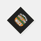 Pumpkin Spice en alles leuk Grappig Quote & SL Servet (Hoek)