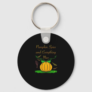 Pumpkin Spice en alles leuke slogan Halloween Sleutelhanger