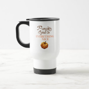 Pumpkin Spice en alles Nice Autumn Coffee Reisbeker