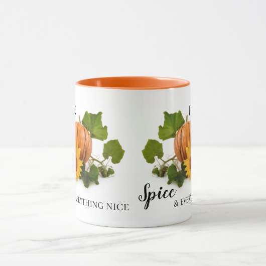 Pumpkin Spice en Alles-Nice Herfst Mok (Midden)