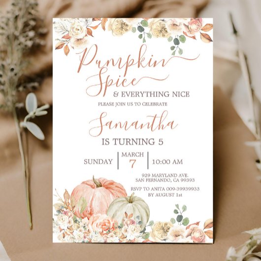 Pumpkin Spice en Alles wat leuk is, 5 jaar Kaart