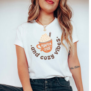 Pumpkin Spice en Cosy vibes T-shirt