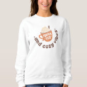 Pumpkin Spice en Cosy vibes Trui (Voorkant)