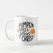 Pumpkin Spice en Jezus Christus Koffiemok (Links)