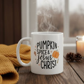 Pumpkin Spice en Jezus Christus Koffiemok