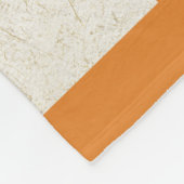 Pumpkin Spice EVERYDING Fleece Deken (Hoek)