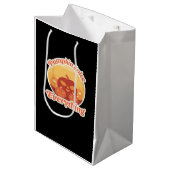 Pumpkin Spice Everything Classic Halloween Grappig Medium Cadeauzakje (Voorkant Gekanteld)