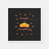 Pumpkin Spice Everything Design Classic Servet (Voorkant)