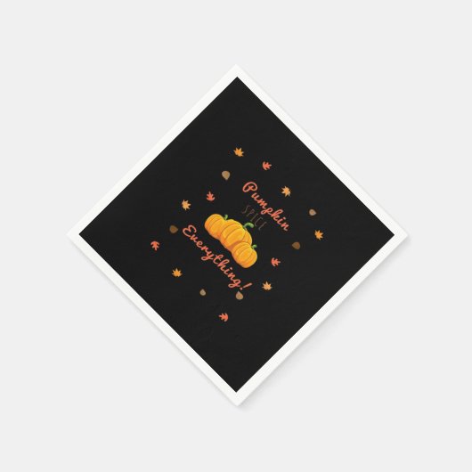 Pumpkin Spice Everything Design Classic Servet (Hoek)