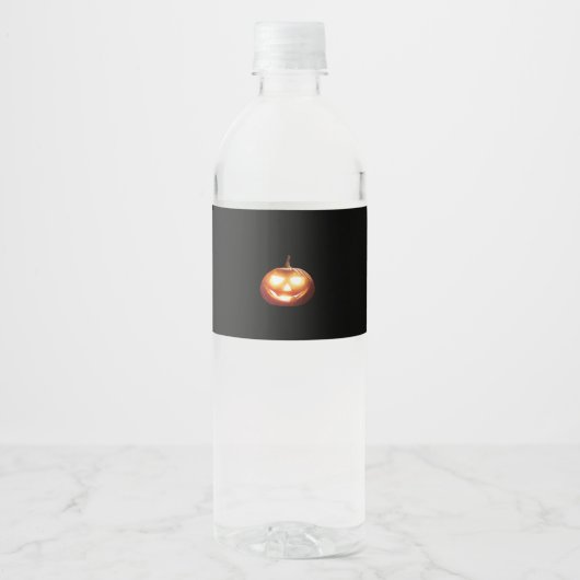 Pumpkin Spice Everything Essentiële Slogan Waterfles Etiket (Voorkant)