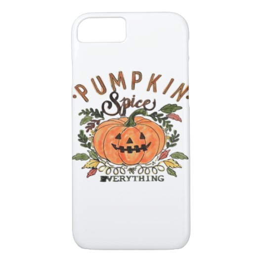 Pumpkin Spice Everything - Halloween Collectie Case-Mate iPhone Case (Achterkant)