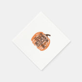 Pumpkin Spice & Everything Leuke Grappige Slogan & Servet (Hoek)