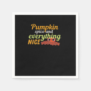 Pumpkin Spice & Everything Leuke Halloween Basic D Servet